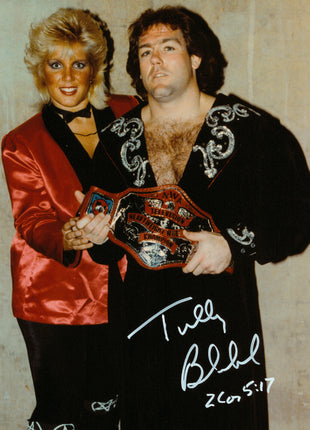 Tully Blanchard signed 8x10 Photo