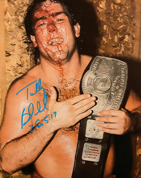 Tully Blanchard signed 8x10 Photo