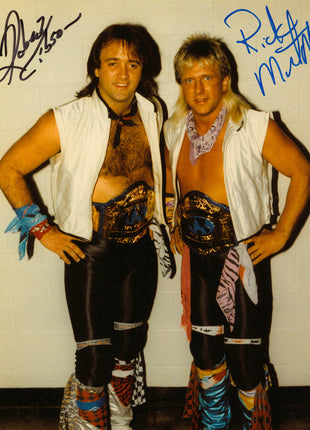 Ricky Morton & Robert Gibson dual signed 8x10 Photo