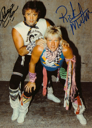 Ricky Morton & Robert Gibson dual signed 8x10 Photo