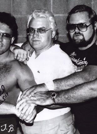 Tully Blanchard signed 11x17 Photo