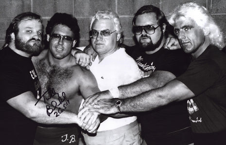 Tully Blanchard signed 11x17 Photo