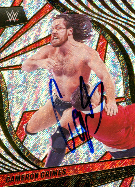 Cameron Grimes signed 2022 Panini Revolution WWE Trading Card