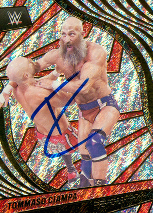 Tommaso Ciampa signed 2022 Panini Revolution WWE Trading Card