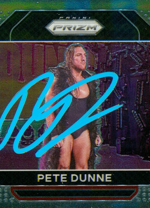 Pete Dunne signed 2022 Panini Select WWE Trading Card