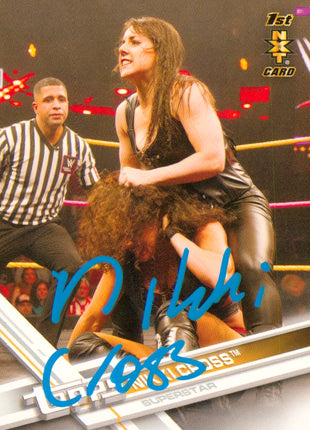 Nikki Cross signed 2017 Topps WWE Trading Card