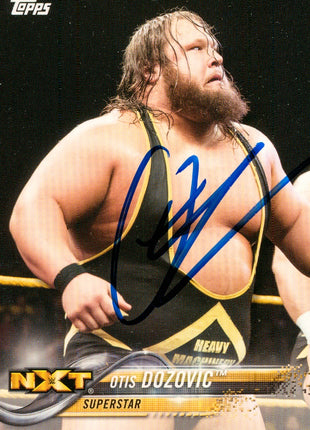 Otis signed 2018 Topps WWE Trading Card