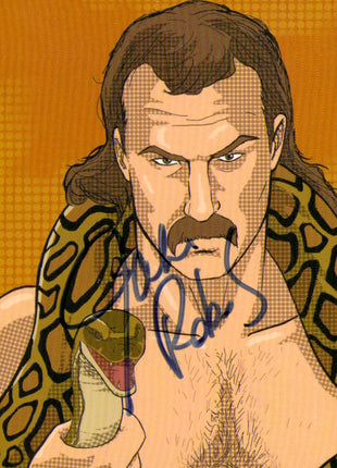 Jake Roberts signed Pro Wrestling Loot Trading Card