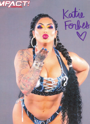 Katie Forbes signed 8x10 Photo