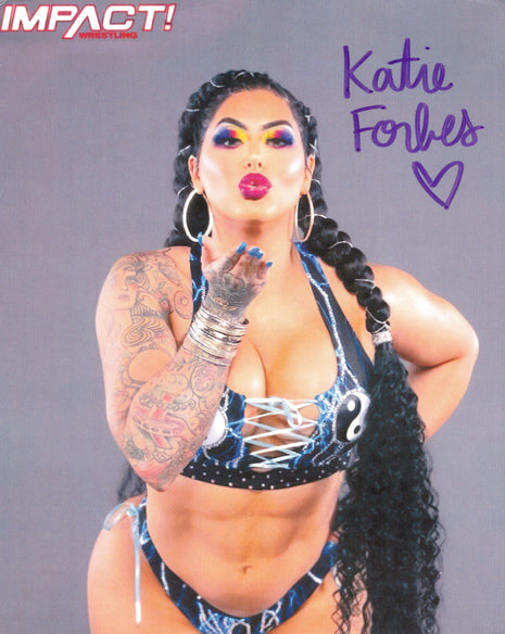 Katie Forbes signed 8x10 Photo