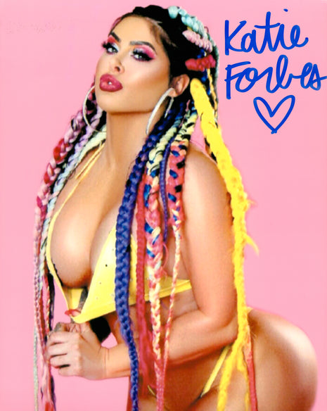 Katie Forbes signed 8x10 Photo