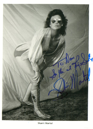 Sherri Martel signed 8x10 Photo