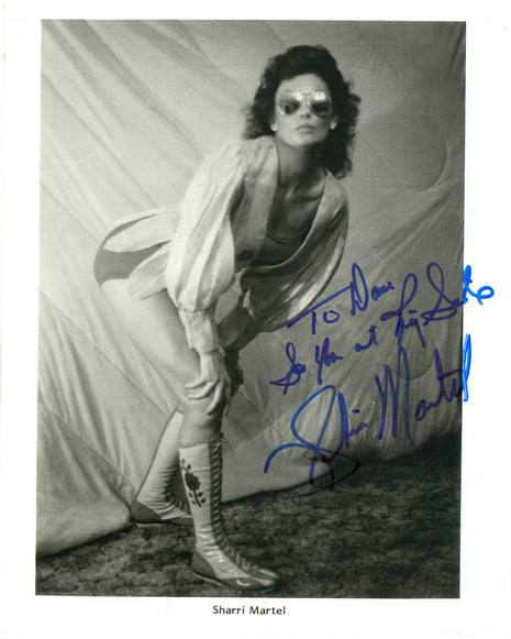 Photo 8x10 signée par Sherri Martel