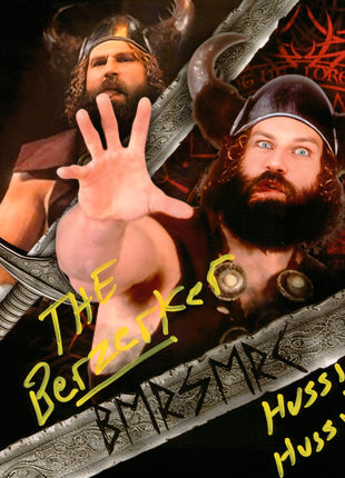 Photo 8x10 signée par le Berzerker