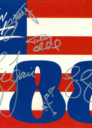 Arn Anderson, Tully Blanchard, Sting, Ric Flair & Lex Luger multi-signed Great American Bash 88 Program (w/ Beckett)