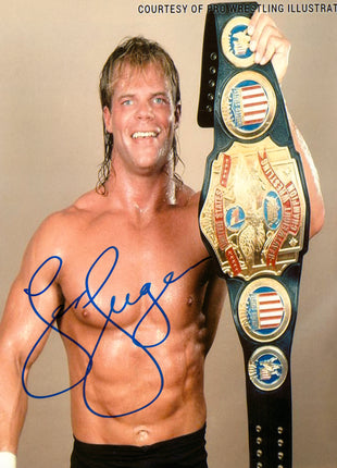 Lex Luger signed 8x10 Photo