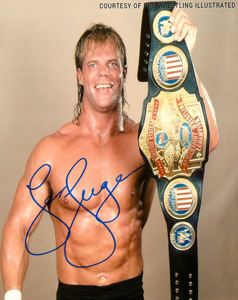 Lex Luger signed 8x10 Photo