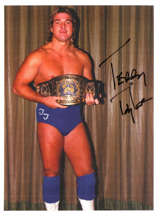 Foto firmada de Terry Taylor de 8x10