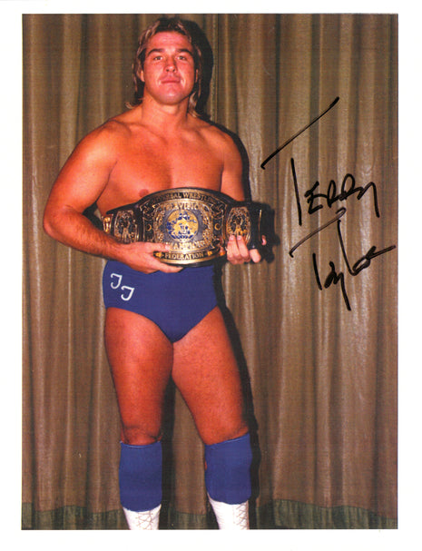 Foto firmada de Terry Taylor de 8x10