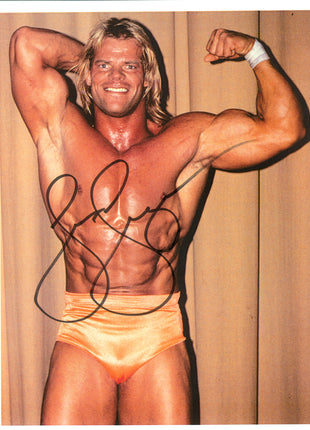 Lex Luger signed 8x10 Photo