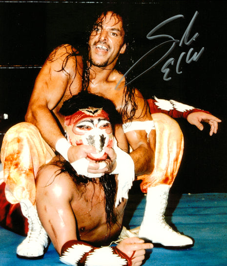 Sabu signed 8x10 Photo