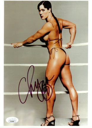 Chyna signed 8x10 Photo (w/ JSA)