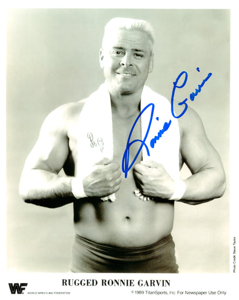 Photo 8x10 signée par Ronnie Garvin
