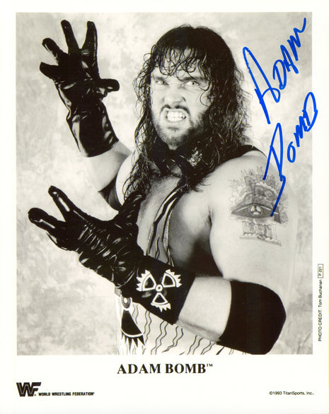 Adam Bomb signed 8x10 Photo