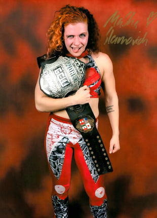 Masha Slamovich signed 8x10 Photo