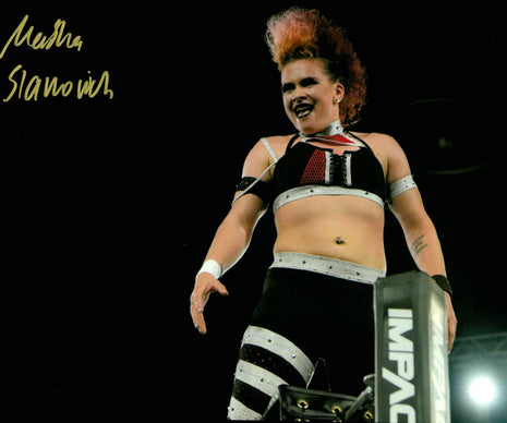 Masha Slamovich signed 8x10 Photo