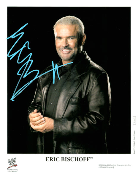 Photo 8x10 signée par Eric Bischoff