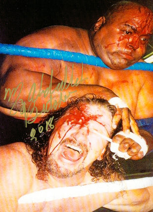 Abdullah the Butcher signed 8x10 Photo