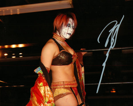 Asuka signed 8x10 Photo