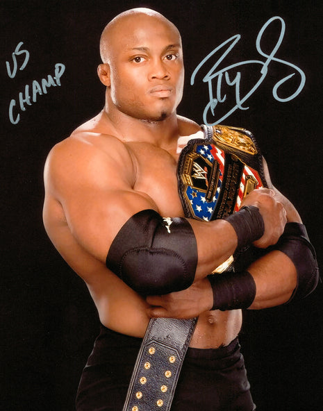 Photo 8x10 signée par Bobby Lashley