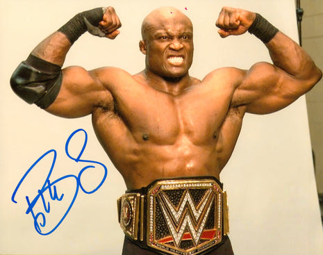 Photo 8x10 signée par Bobby Lashley
