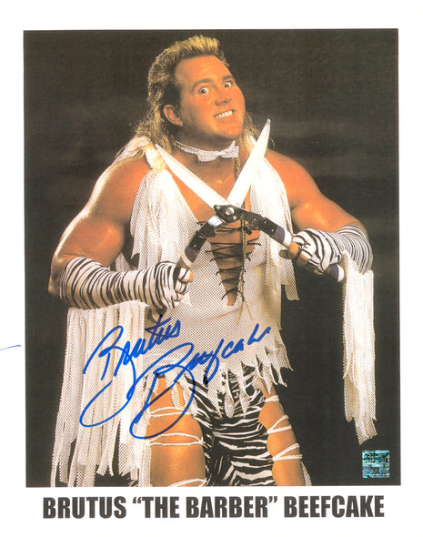 Photo 8x10 signée par Brutus Beefcake
