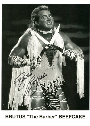 Brutus Beefcake signed 8x10 Photo