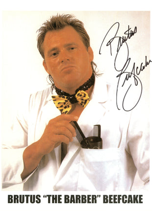 Brutus Beefcake signed 8x10 Photo