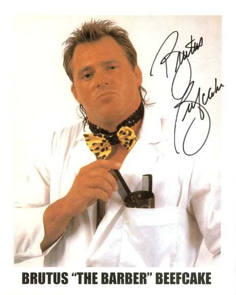 Photo 8x10 signée par Brutus Beefcake