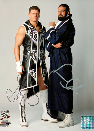 Photo 8x10 signée par Cody Rhodes et Damien Sandow