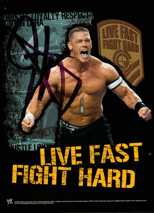 John Cena signed 8x10 Photo