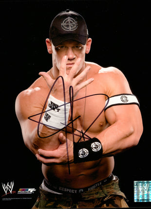 John Cena signed 8x10 Photo