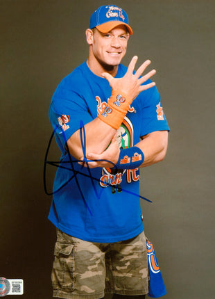 John Cena signed 8x10 Photo (w/ Beckett)