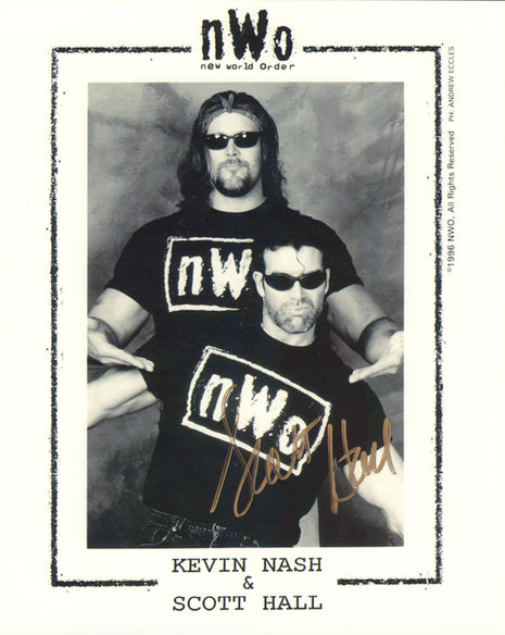 Scott Hall signed 8x10 Photo