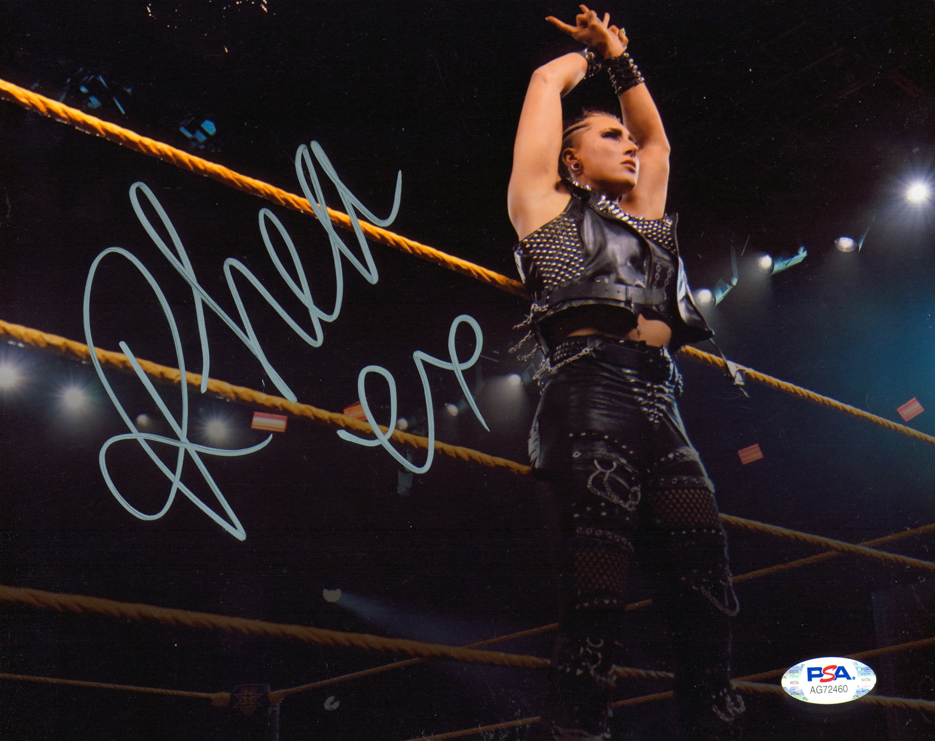 Signed Rhea Ripley Rhea Ripley signed 8x10 Photo (w/ PSA) – Signed By Superstars