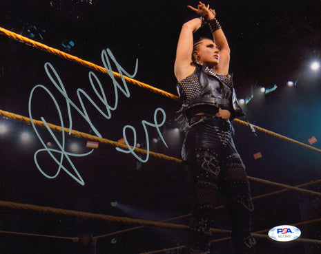 Rhea Ripley signed 8x10 Photo (w/ PSA)