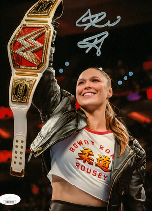 Ronda Rousey signed 8x10 Photo (w/ JSA)