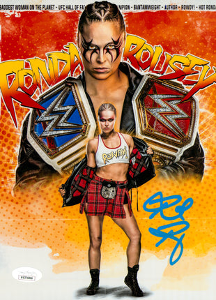 Ronda Rousey signed 8x10 Photo (w/ JSA)