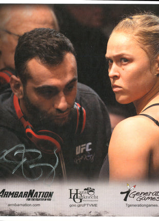 Ronda Rousey signed 8x10 Photo (w/ Armbar Nation Cert)