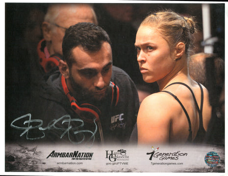 Ronda Rousey signed 8x10 Photo (w/ Armbar Nation Cert)